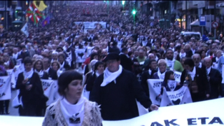 Euskal presoen eskubideen aldeko manifestazioa Bilbon